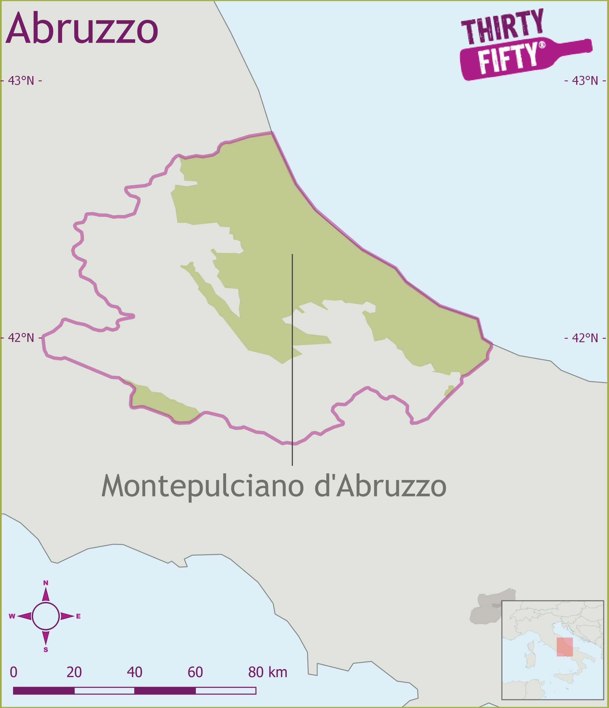 Wine Region Map