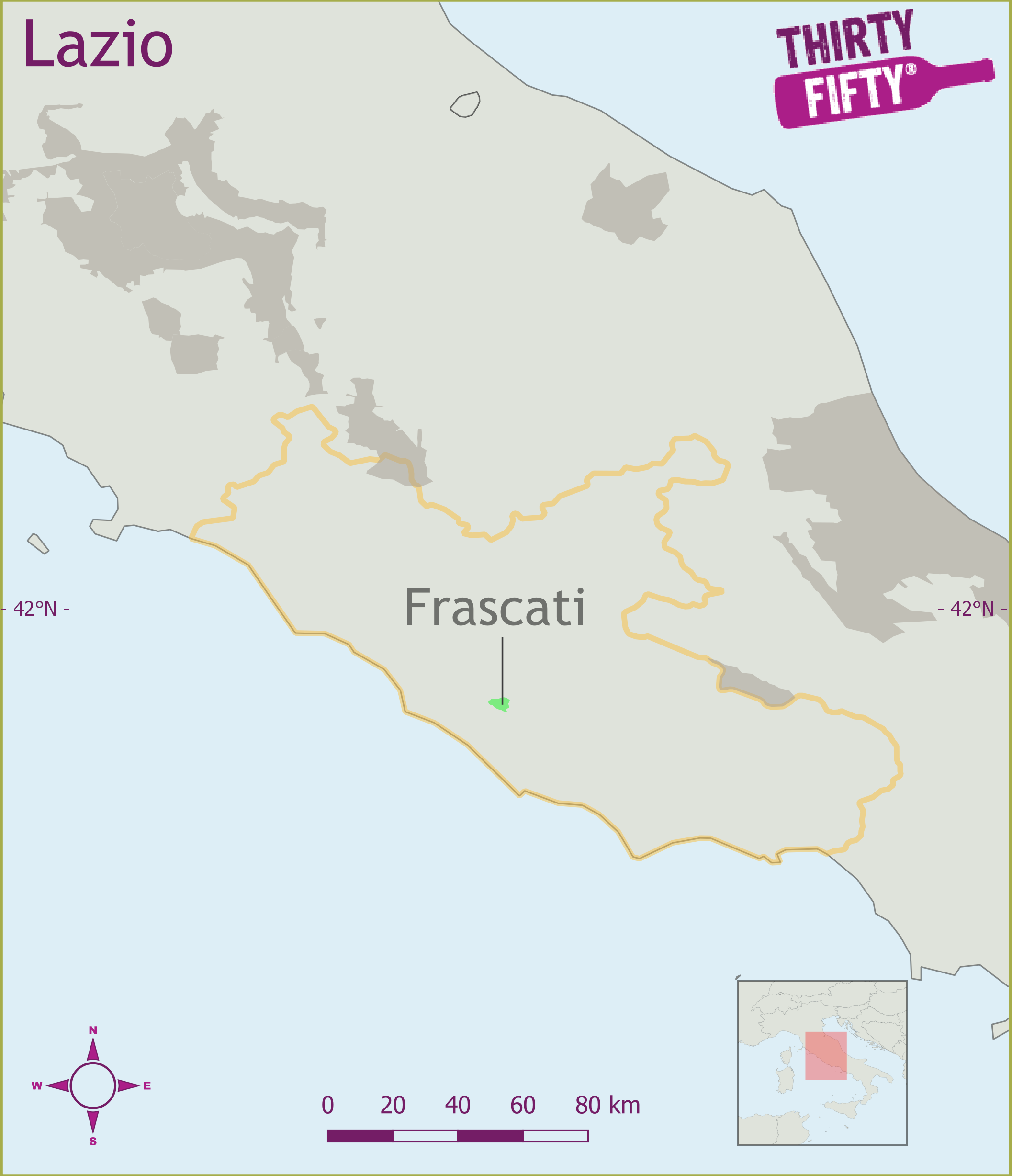 Wine Region Map