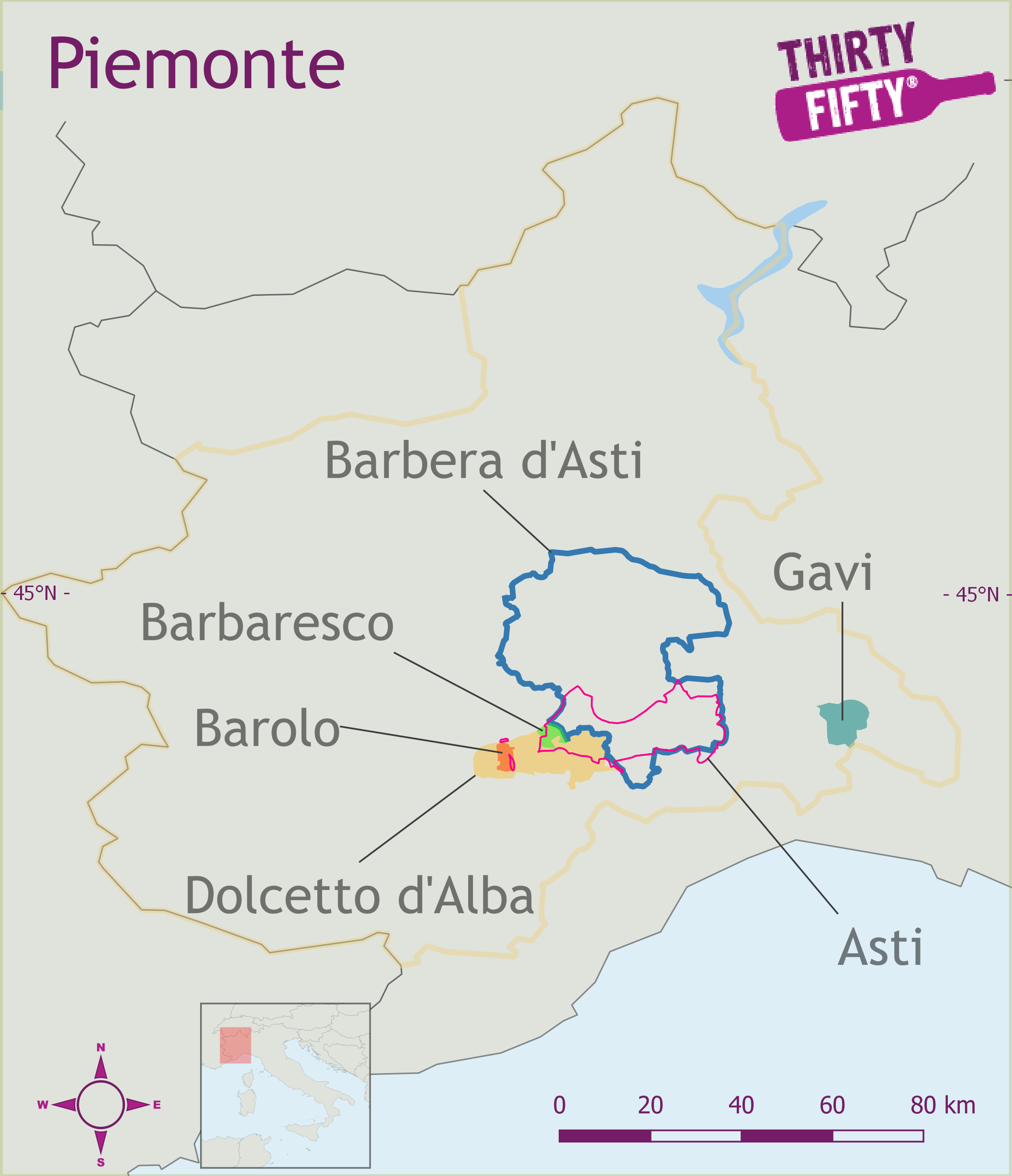 Wine Region Map Wine Region Map