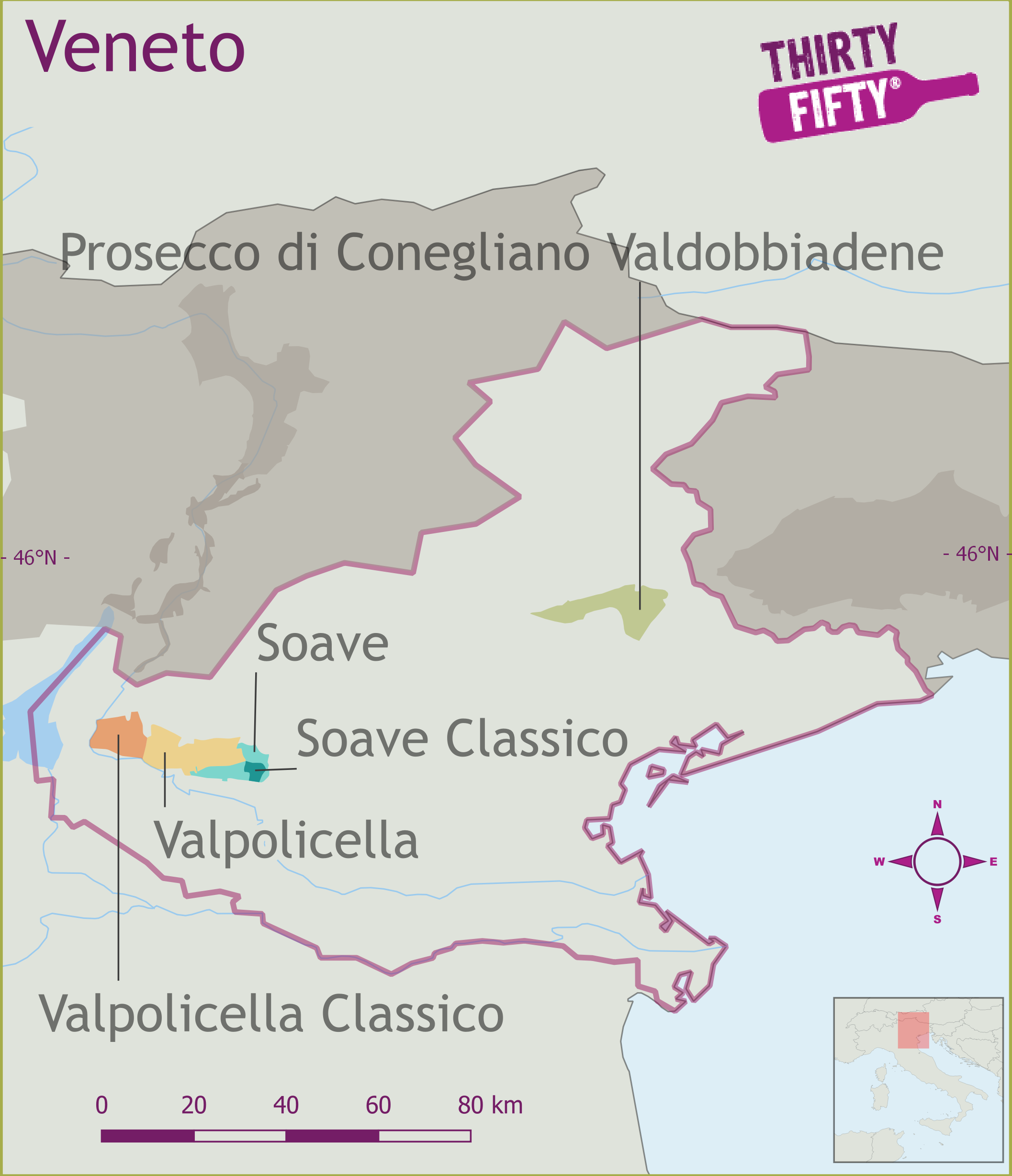Wine Region Map