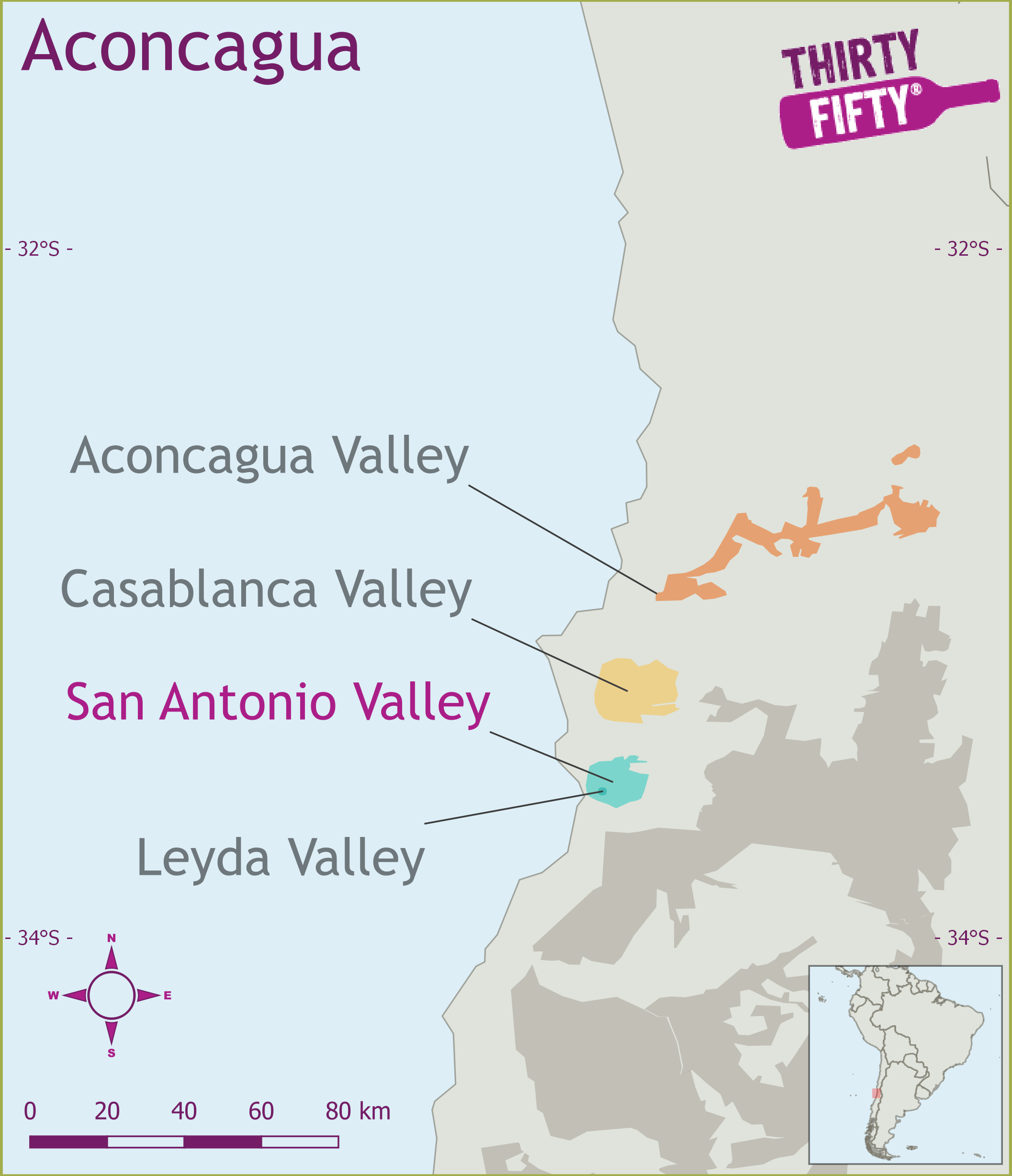 Wine Region Map