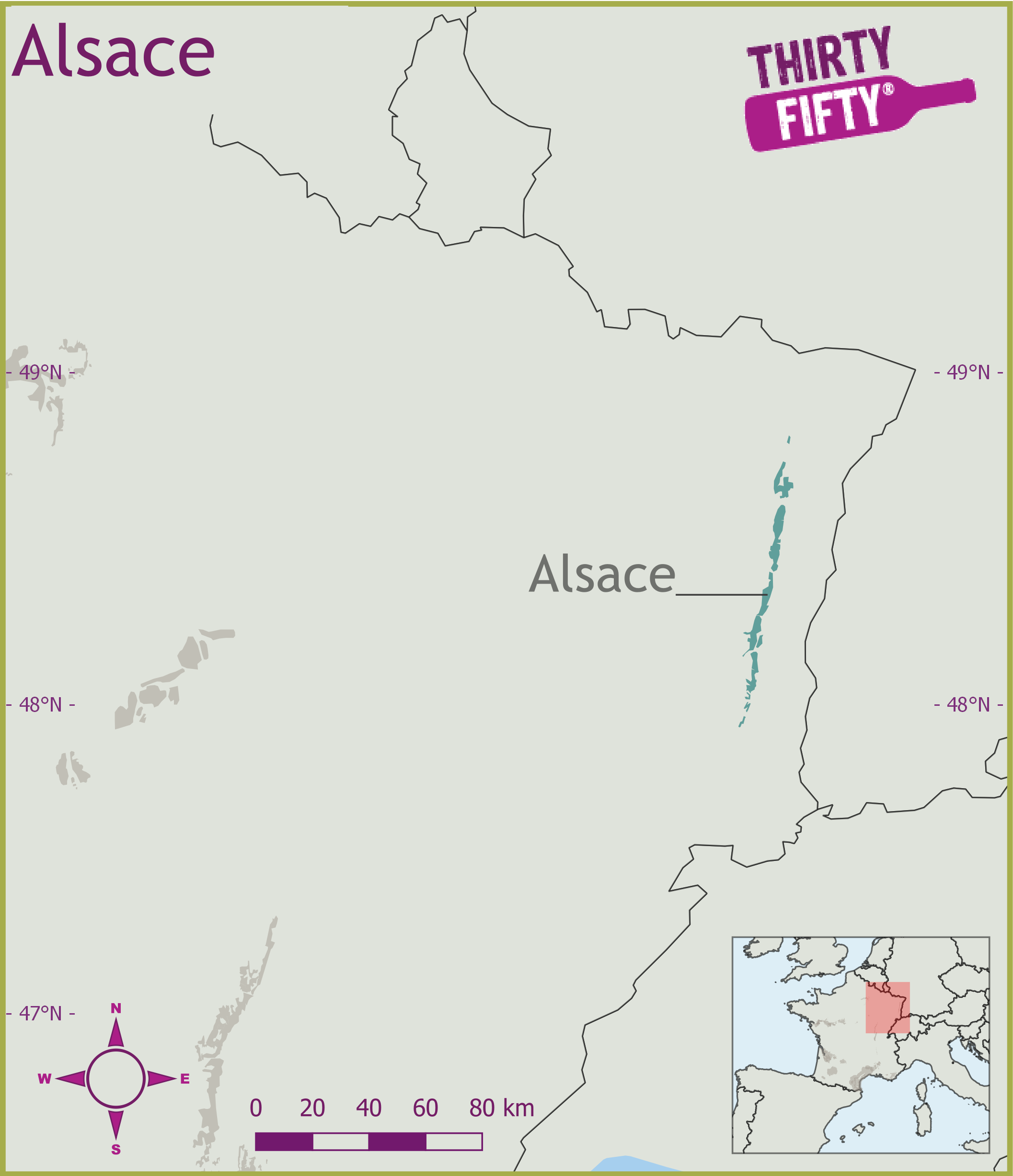 Wine Region Map Wine Region Map