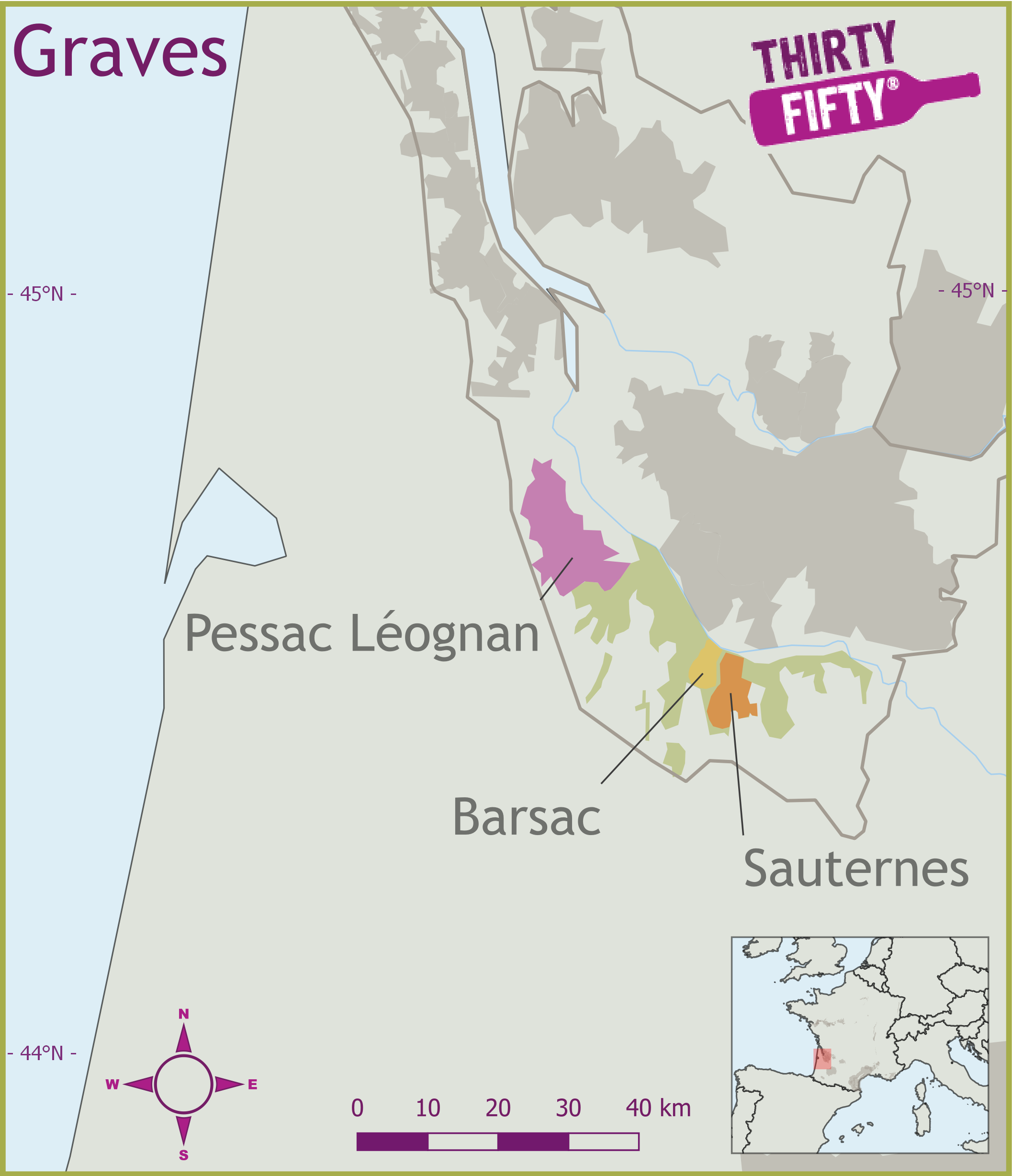 Wine Region Map
