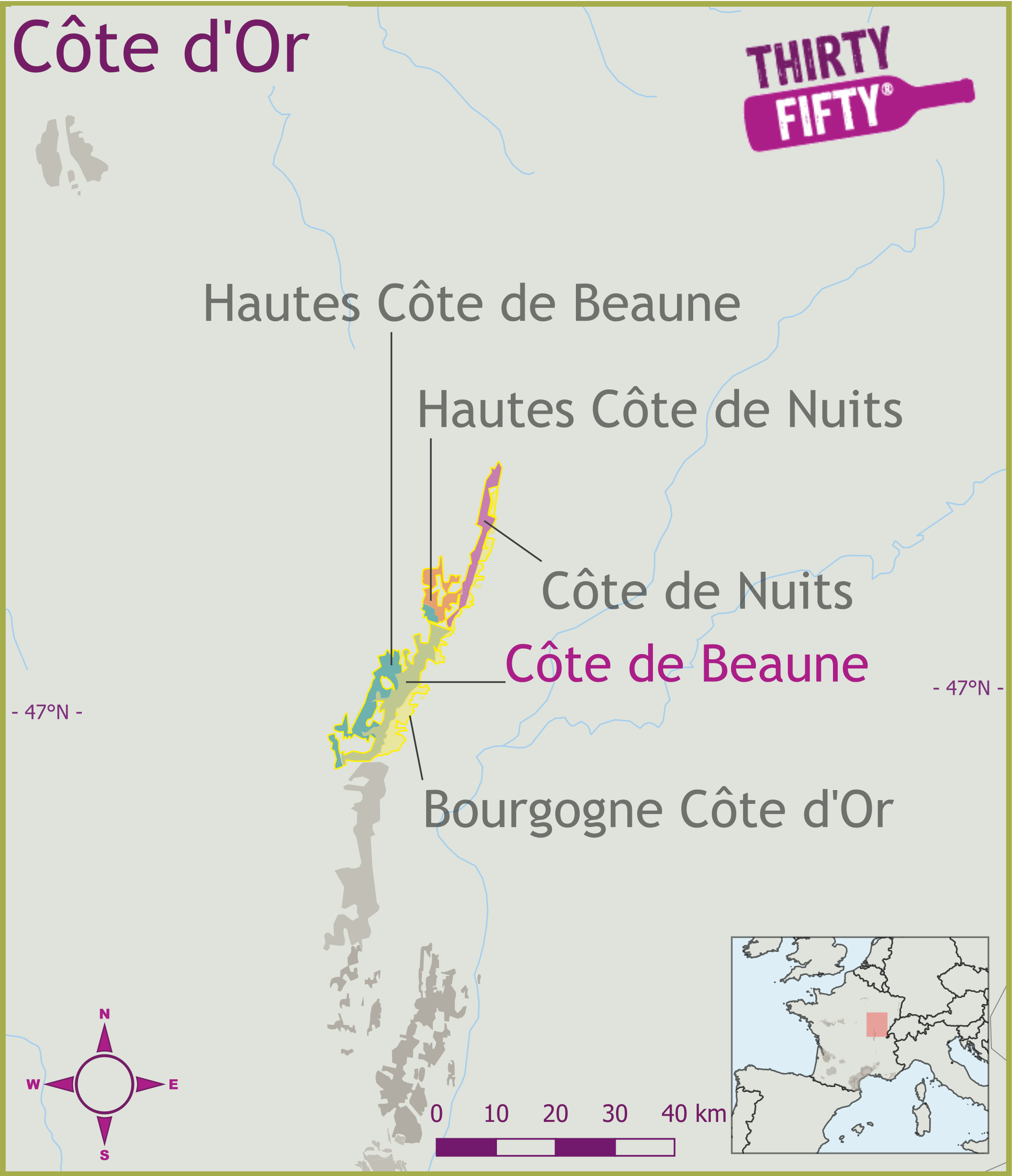 Wine Region Map