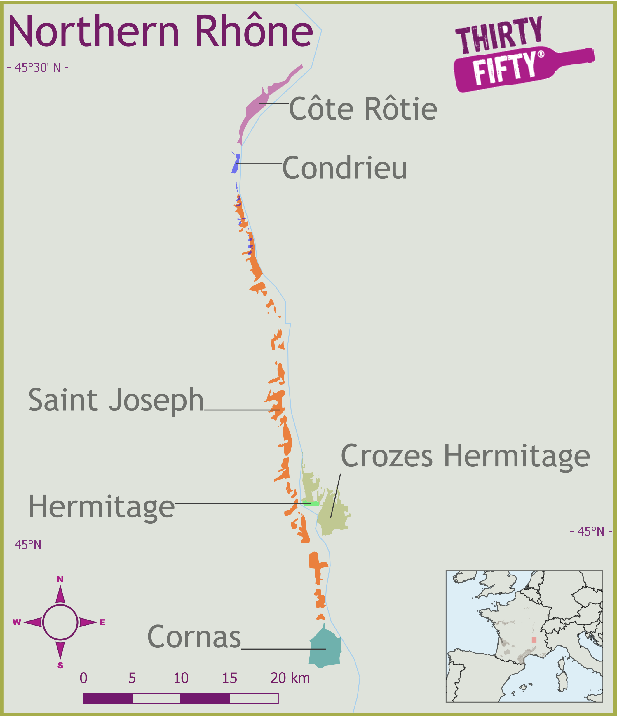 Wine Region Map