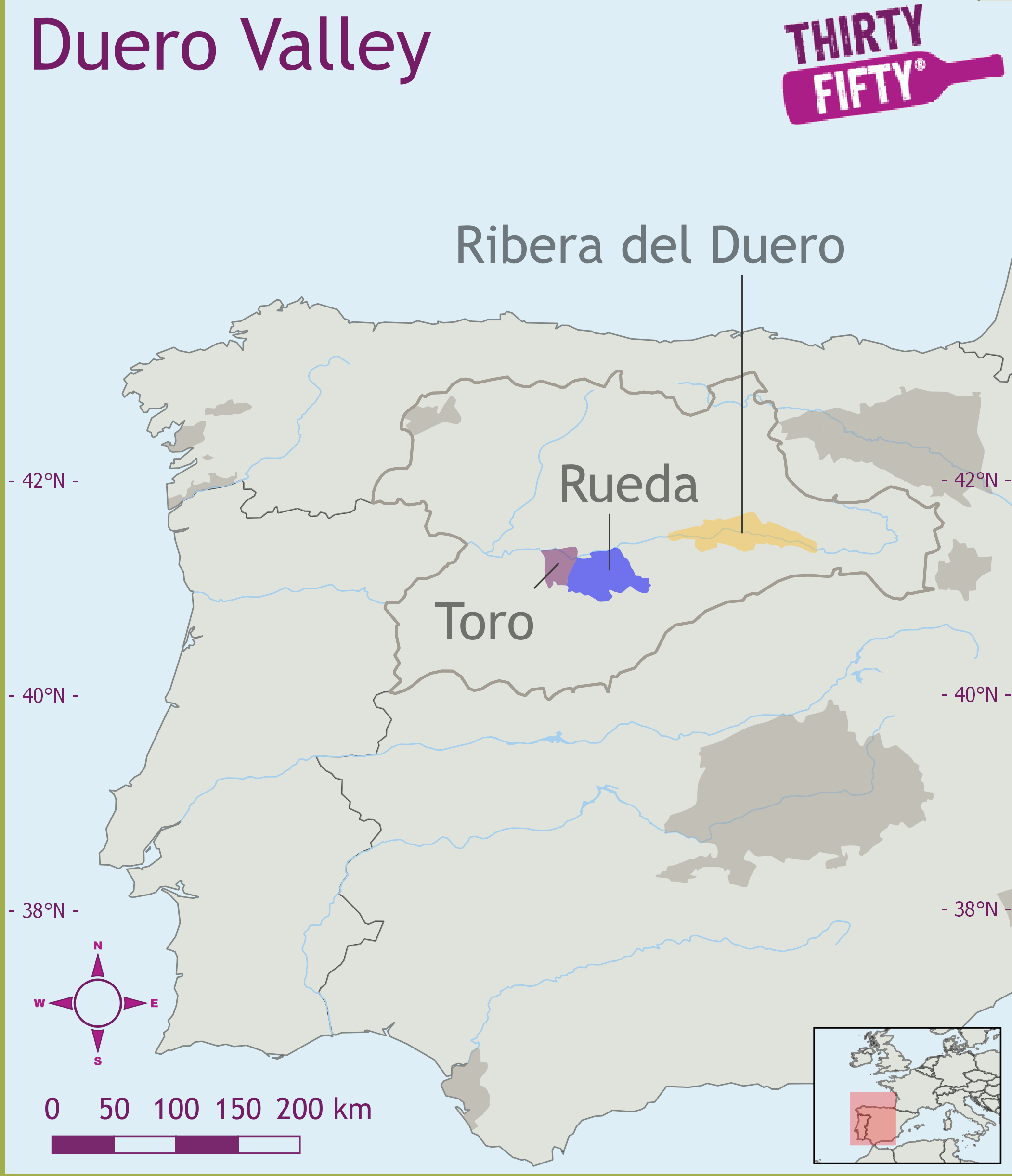Wine Region Map Wine Region Map