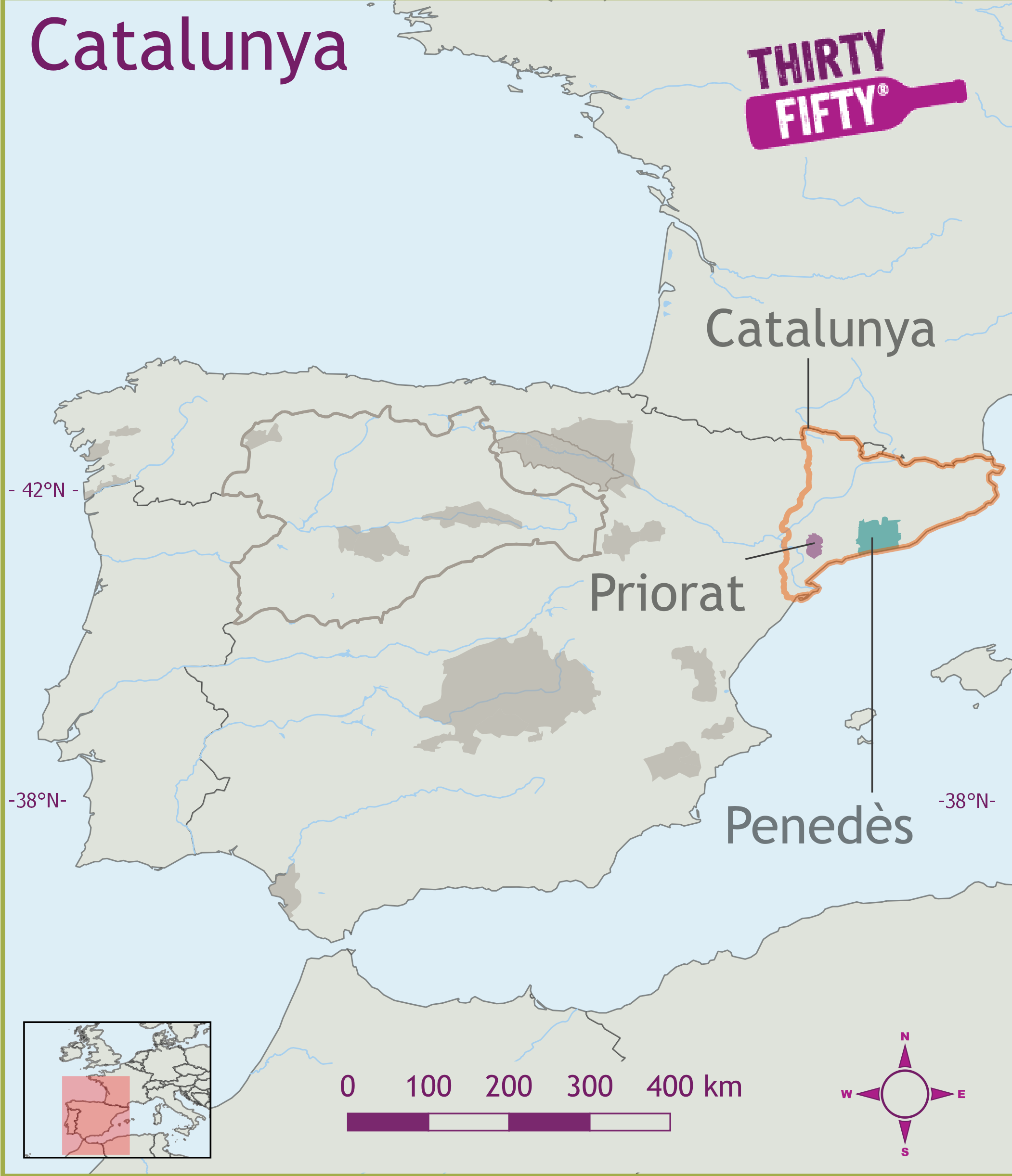 Wine Region Map