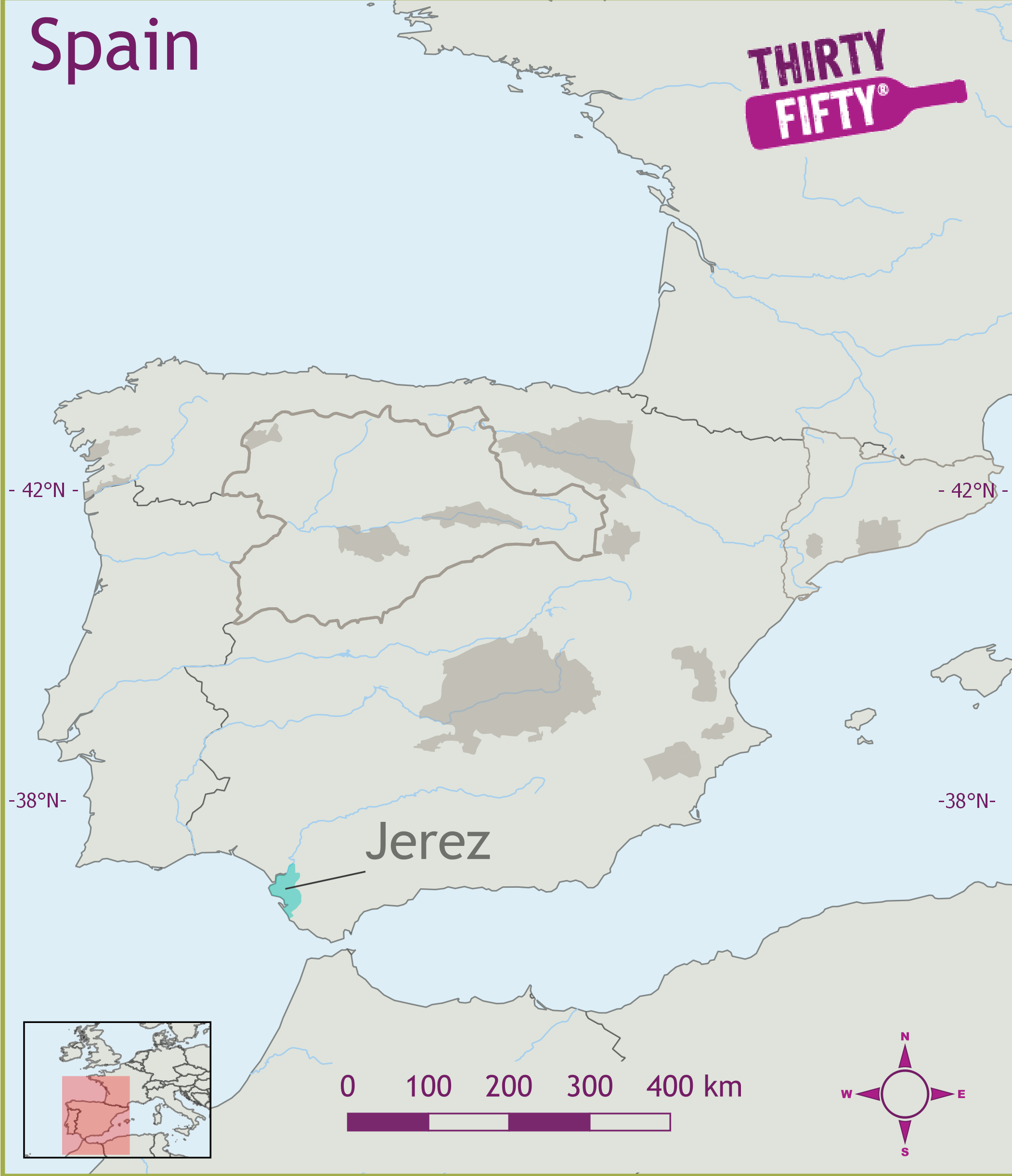 Wine Region Map