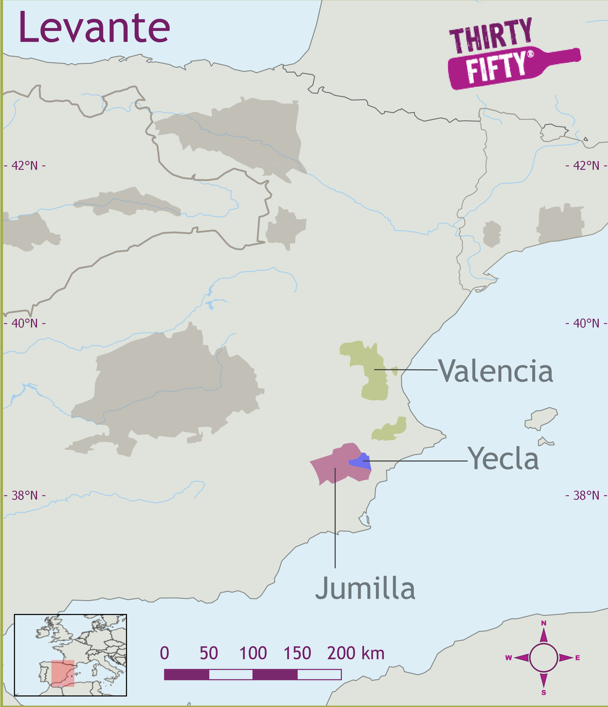 Wine Region Map