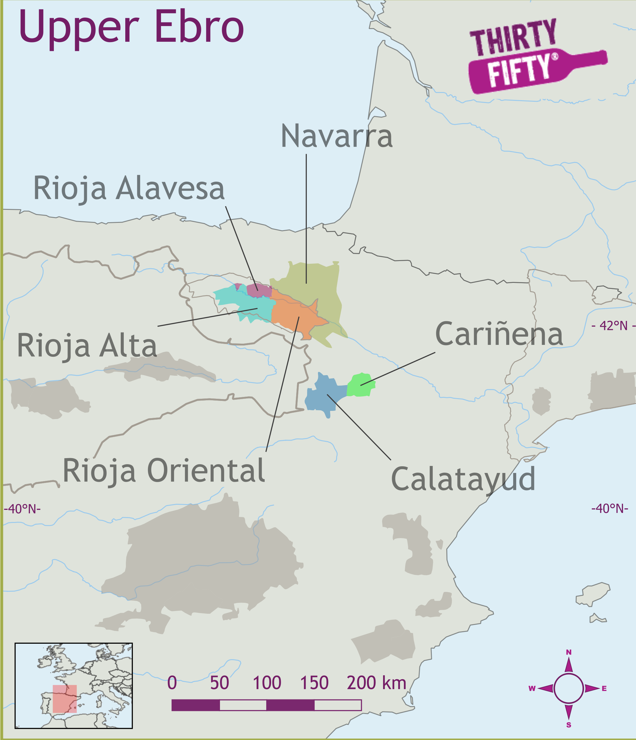 Wine Region Map Wine Region Map